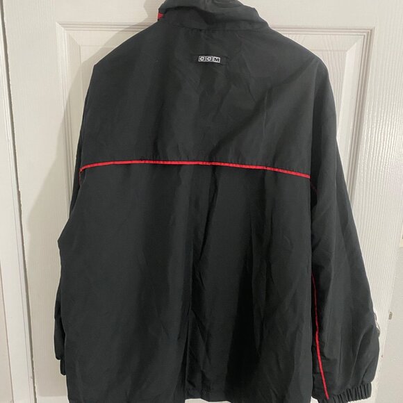 CCM Unisex Detroit Red Wings Athletic Light Weight Full Zip Jacket - Large - Picture 5 of 13